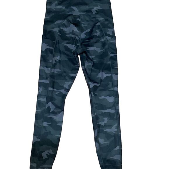 ATHLETA Ultimate 7/8 Tight Legging Camo Black Gray Size Small #531773 - Picture 6 of 14